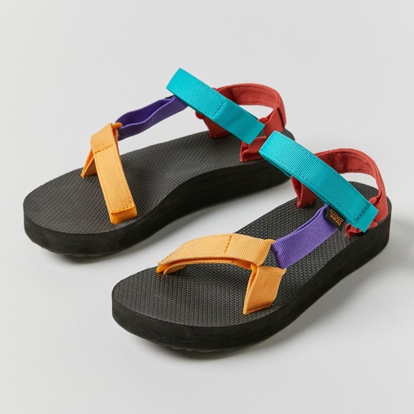 Teva Midform Universal Sandal in Bright Retro Multi - Picture 6 of 16